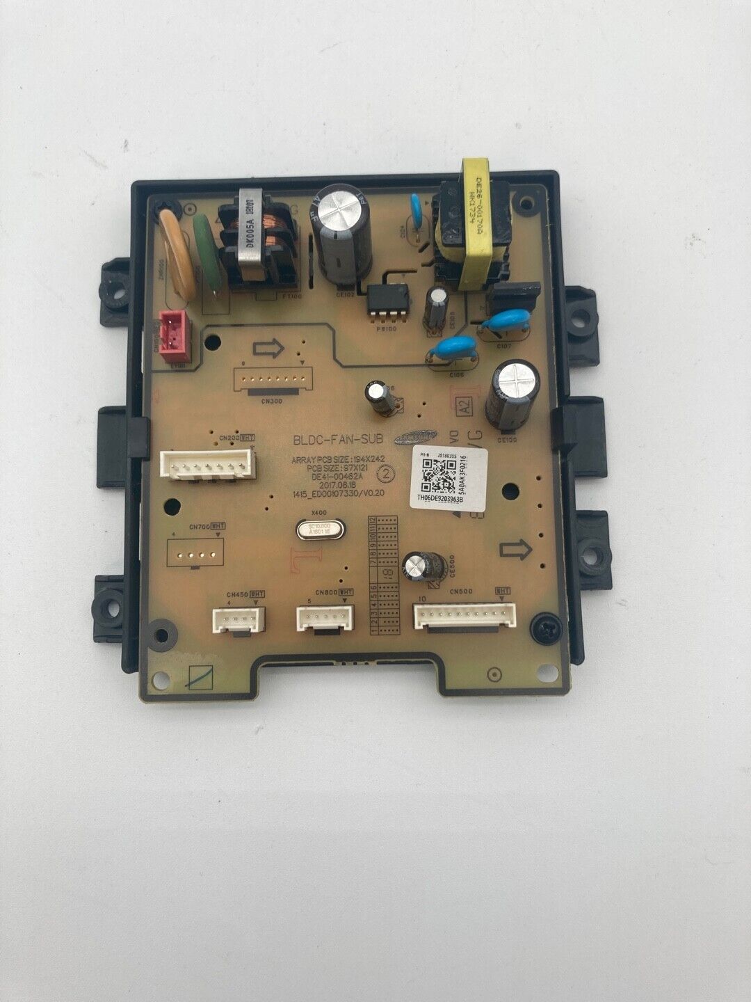 Samsung DE92-03963B Range Oven Cooling Fan Motor Control Board