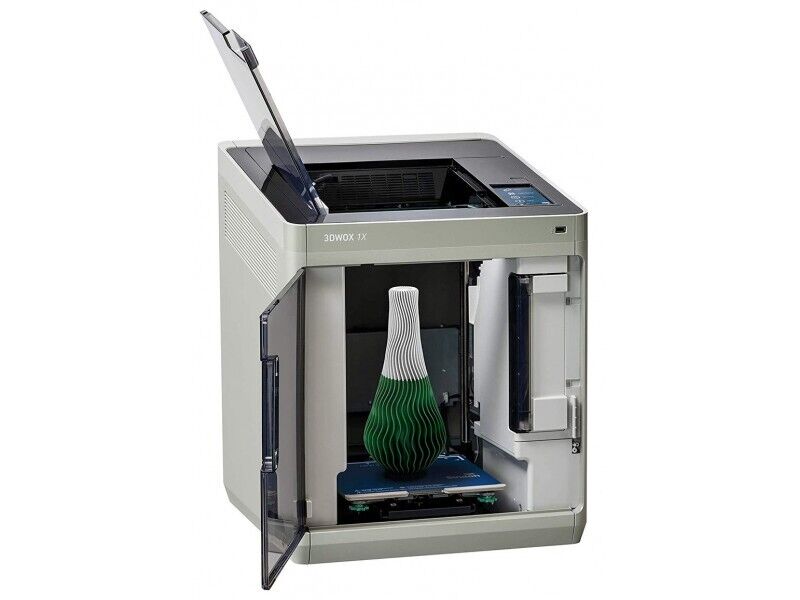 NEW Sindoh 3DWOX 1X 3D Printer- Open Source Filament, WiFi, Heatable Metal Flex