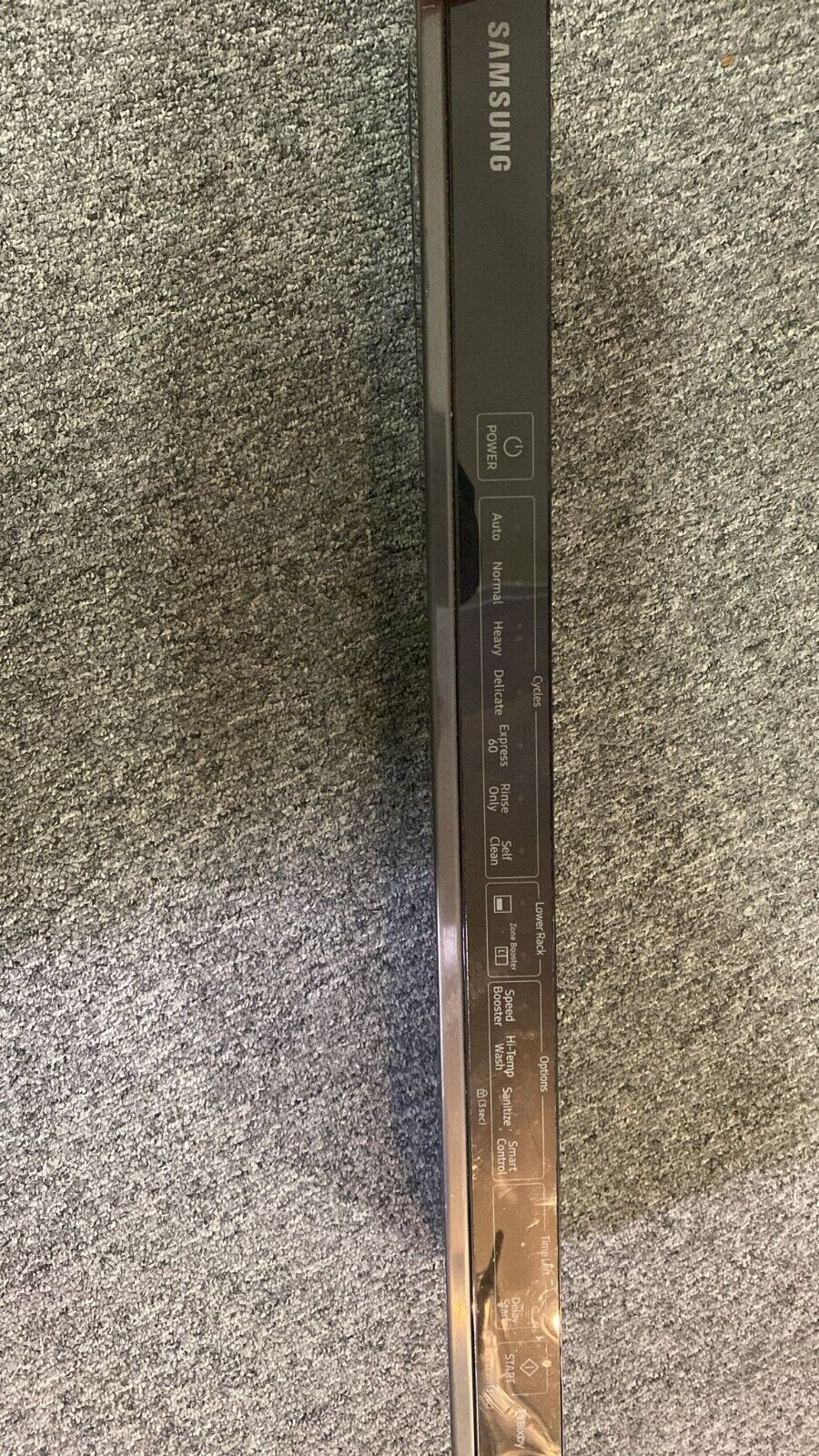 Samsung Dishwasher Control Panel DD64-00206A