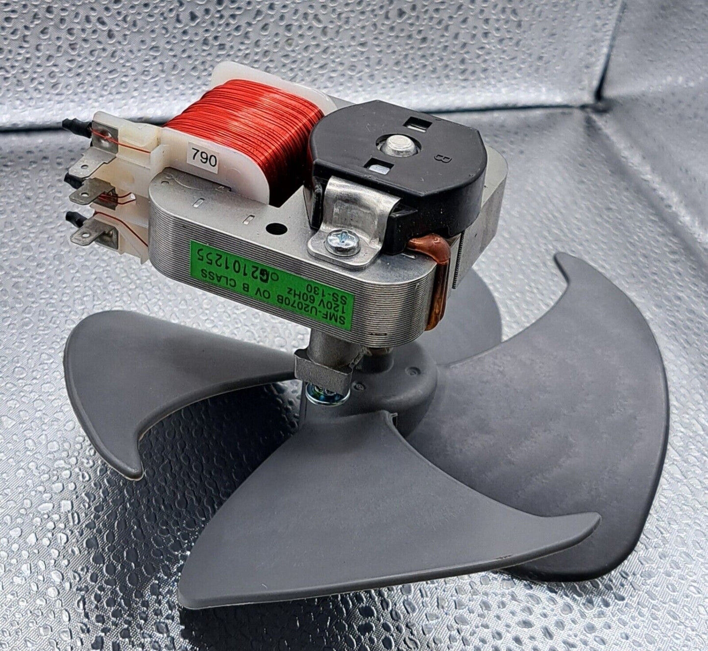 Samsung Microwave Cooling Fan Motor Part# DE31-00045B (wing part exlucded)