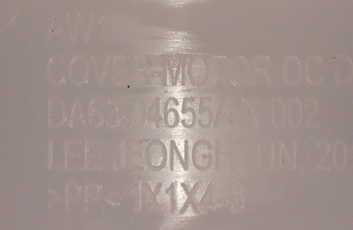 Samsung Refrigerator Cover-Motor DC Damper Part# DA63-04655A