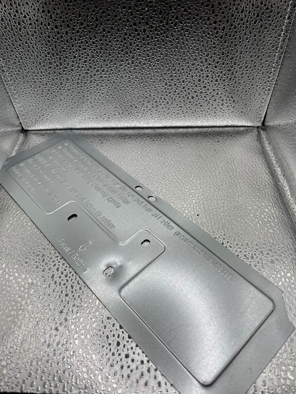 Samsung DE68-04428A Microwave Motor Cover