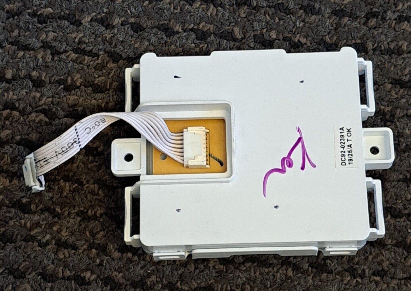 Samsung Washer Encoder Board Part# DC92-02391A