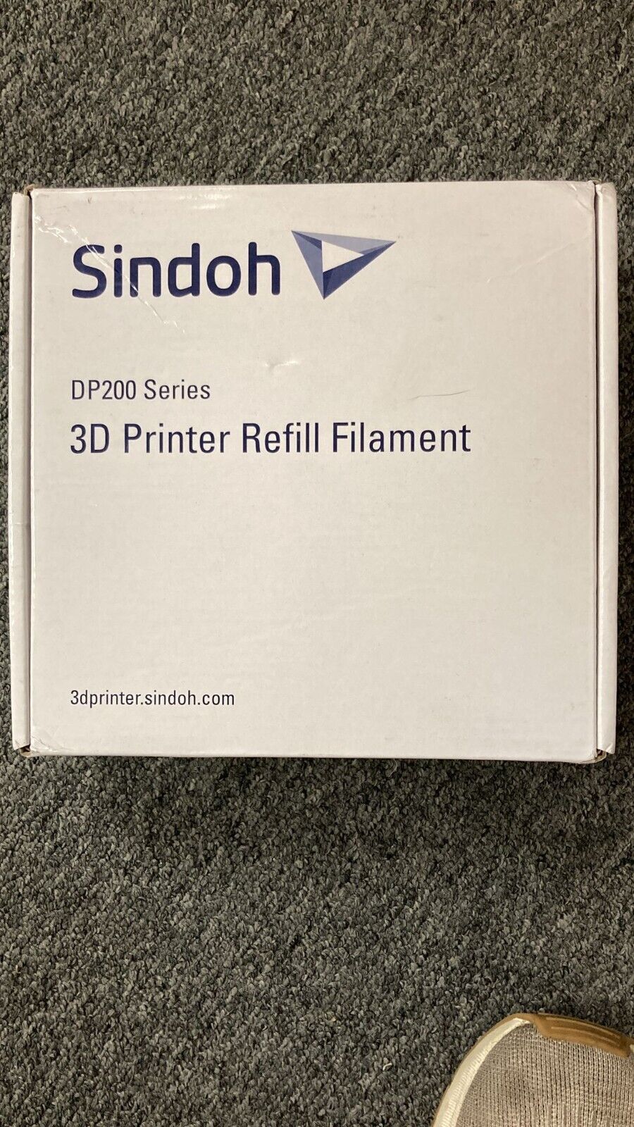 Sindoh DP200 Series 3D Printer Refill Filament - ABS, YELLOW 1.75mm 600g