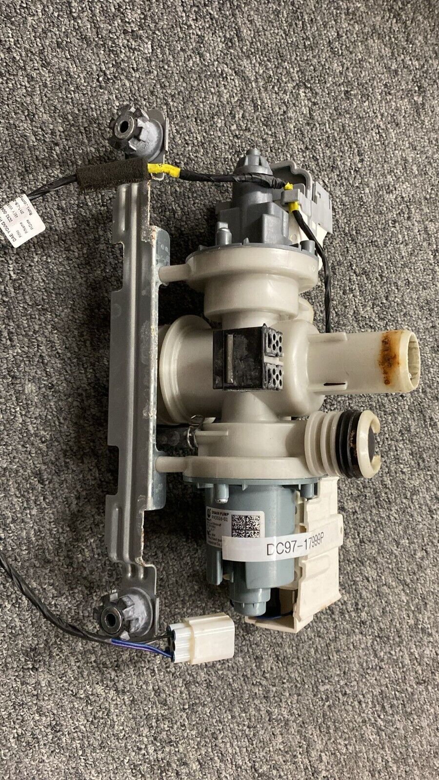 Samsung Washer Drain Pump Assembly DC97-17999P